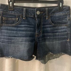 American Eagle Denim Blue Women's Shorts